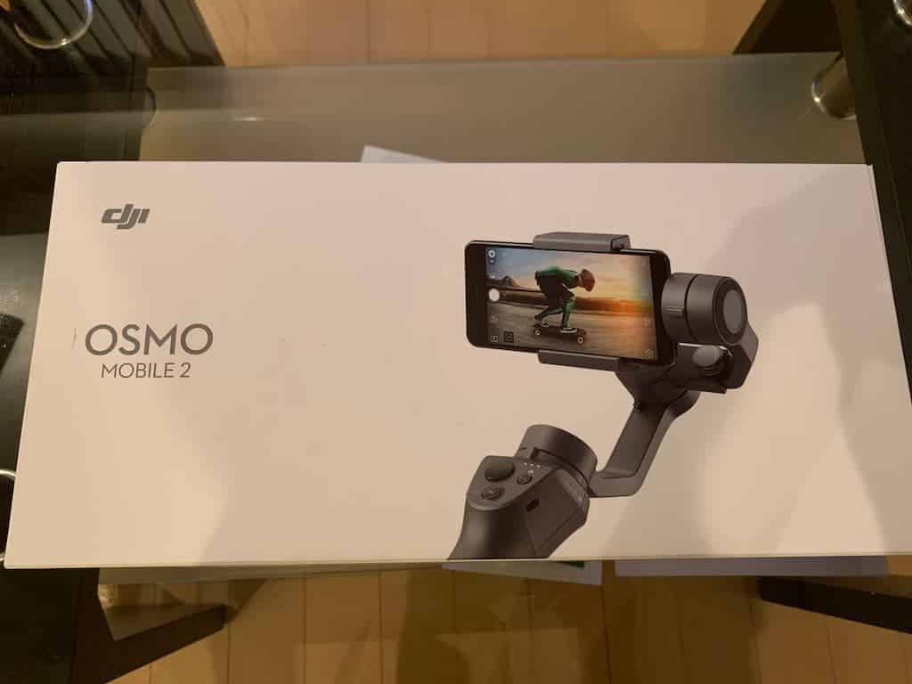 OSMO MOBILE2　箱